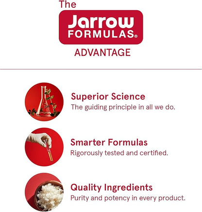 Jarrow Formulas Fem-Dophilus Advanced Probiotics 10 Billion CFU With 6 Science-Backed Strains, For Vaginal, Urinary Tract, Digestive, and Immune Support, 30 Veggie Capsules, Shelf-Stable