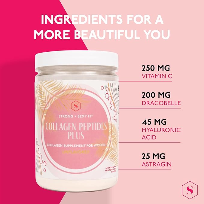 Strong + Sexy Fit Collagen Peptides 20-40 Svg