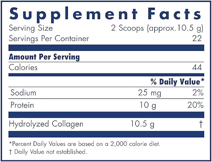 Allergy Research Group Arthred Supplement 10.5g Collagen 8.5 Oz