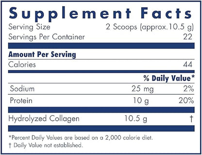 Allergy Research Group Arthred Supplement 10.5g Collagen 8.5 Oz