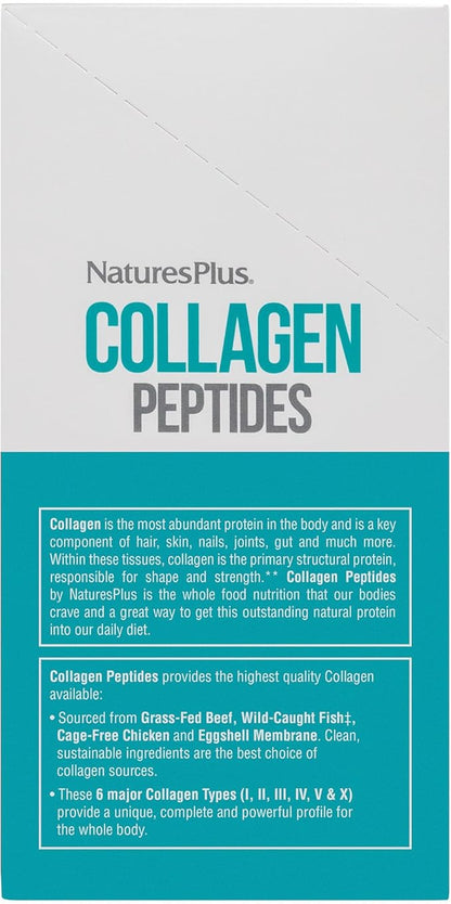 Natures Plus Collagen Peptides 20 Stick 20 Servings