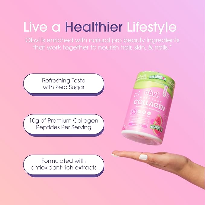 Obvi More Than Collagen Powder 25 Servings