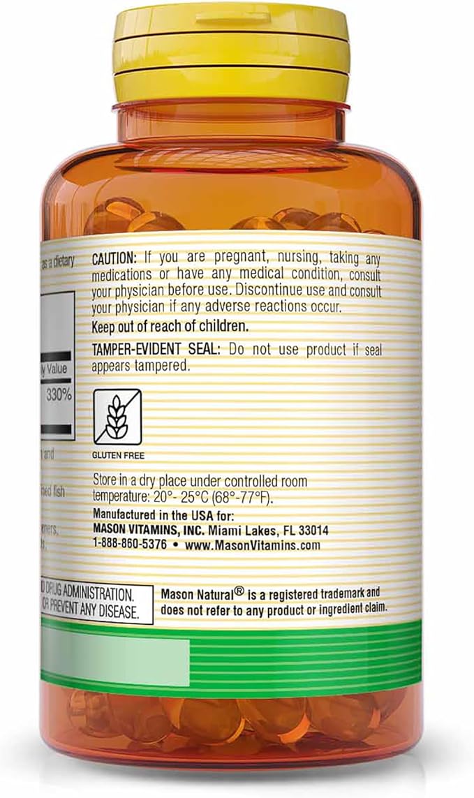 MASON NATURAL Vitamin A 3,000 mcg 10000 IU 100 Count, 3