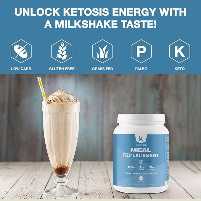 Meal Replacement Powder Gluten Free Contains 100% natural 742g-Vanilla