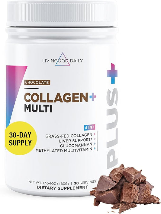 Livingood Daily Collagen Powder for Women 30 Servings