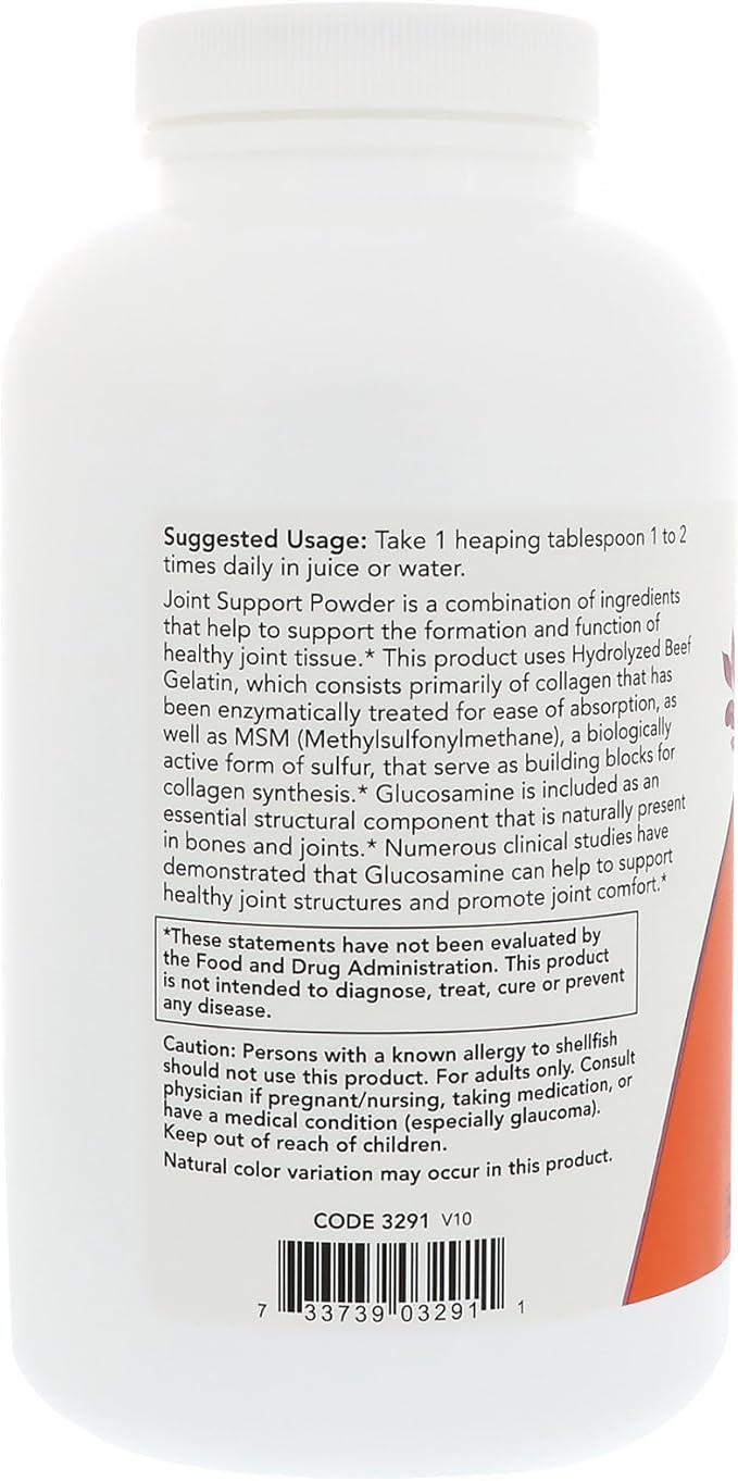NOW Supplements, Collagen Joint Support™ Powder 11-Ounce