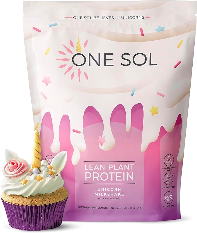 One Sol Protein Powder, Lean & 100% Plant-Based