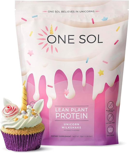 One Sol Protein Powder, Lean & 100% Plant-Based