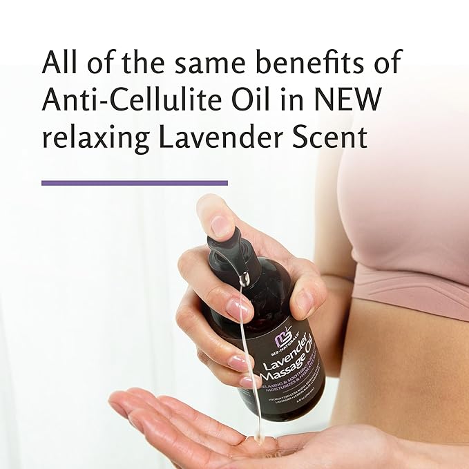 Lavender Massage Oil with Collagen and M3 Naturals