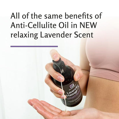 Lavender Massage Oil with Collagen and M3 Naturals