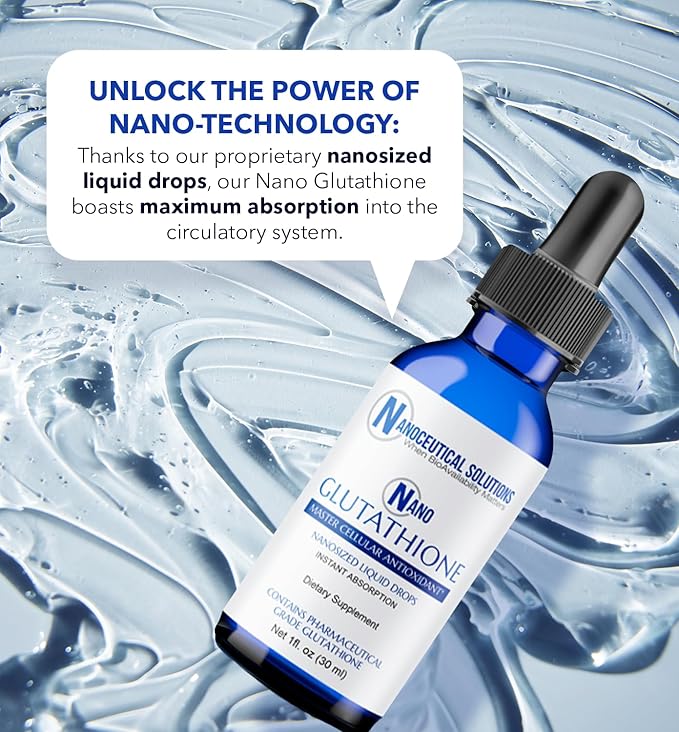 Nano Glutathione Drops by Nanoceutical Solutions 8 Times 30 Servings