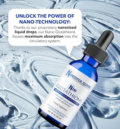 Nano Glutathione Drops by Nanoceutical Solutions 8 Times 30 Servings
