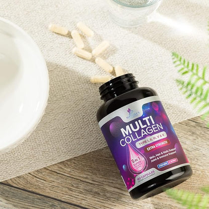 Collagen Peptides for Women & Men, 180 Capsules