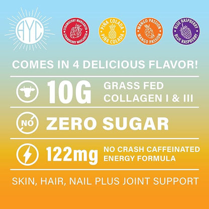 Peptide Energy Collagen Powder Hair, Nail, 8.92 oz