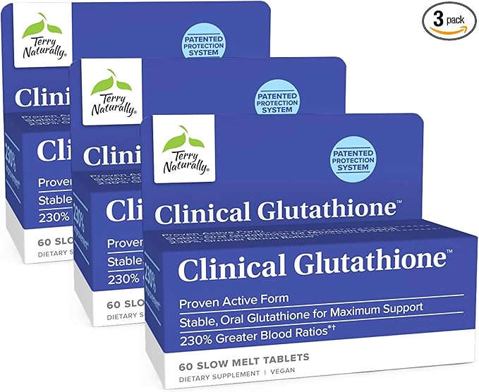 Terry Naturally Clinical Glutathione 60 Slow 3 - 300 mg 90 Total