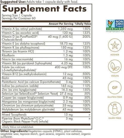 Solgar One Daily Men's Multivitamin Whole 60 Servings