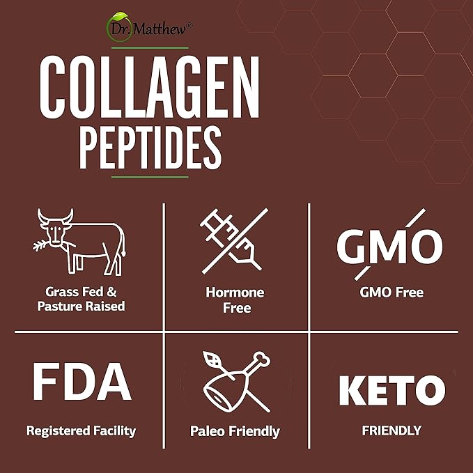 Chocolate Collagen Powder. Collagen with Hyaluronic 1 and 3.