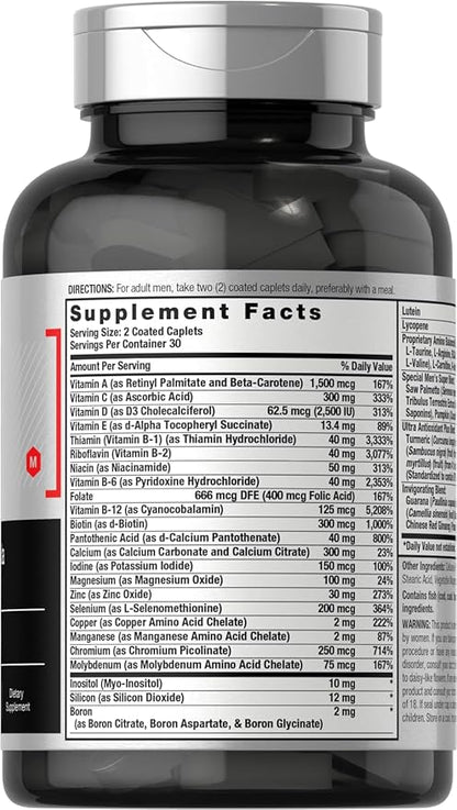 Horbäach Multivitamin for Men 60 Caplets