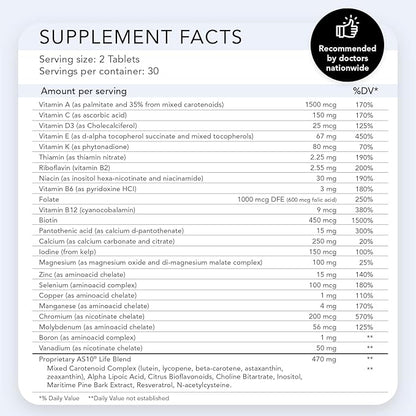 AS 10® Life Multivitamin – 60