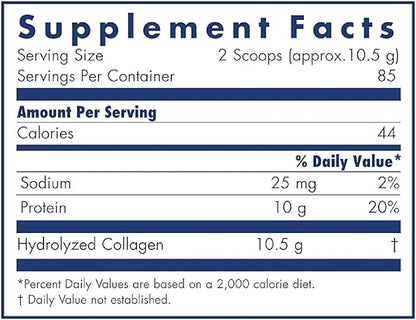 Allergy Research Group Collagen Powder 31.7 Oz
