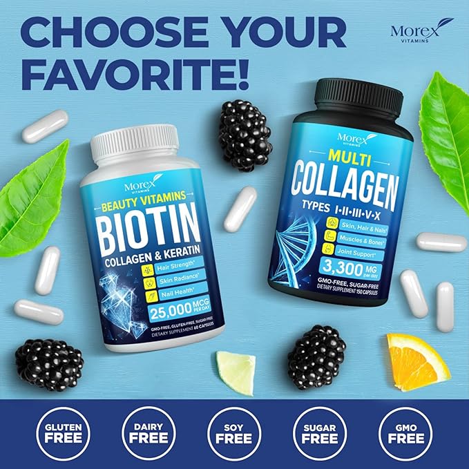 Multi Collagen Pills (Types I, II,