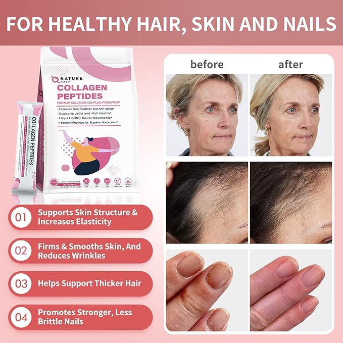 NATURE TARGET,Multi Collagen Peptides Powder