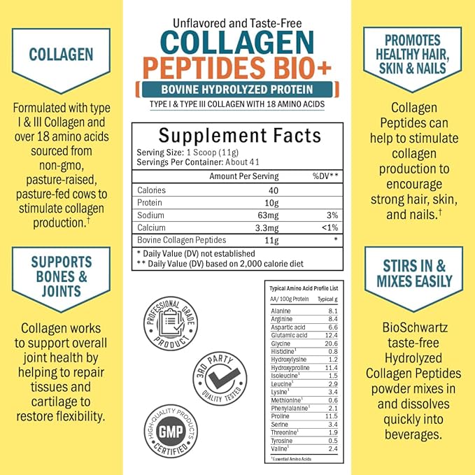 Collagen Peptides Powder -16 oz