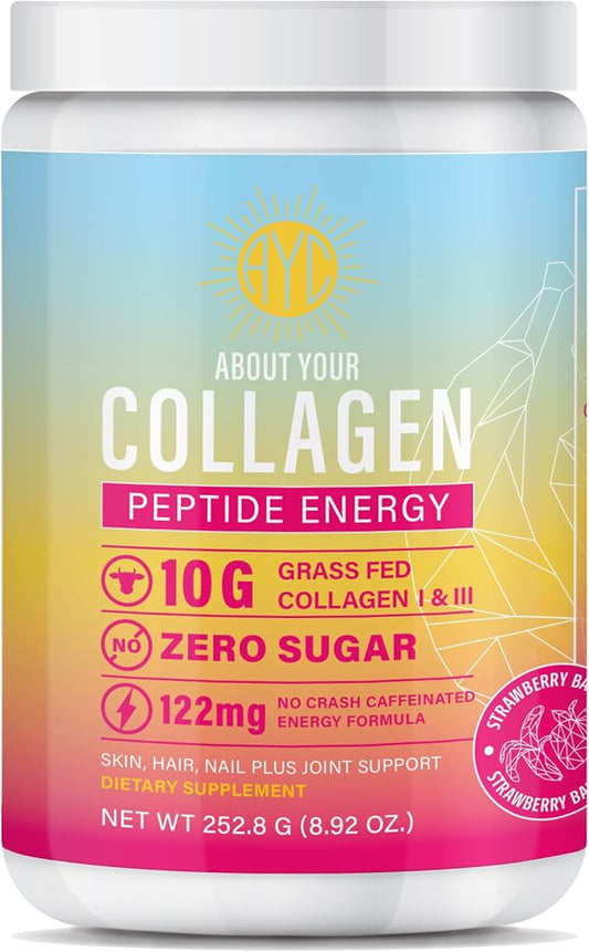 Peptide Energy Collagen Powder Hair, Nail, 8.92 oz