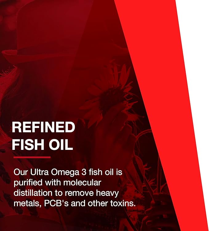 Protocol Ultra Omega-3-500mg EPA & 250mg DHA 180 Softgels