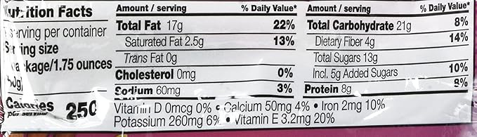 Second Nature Antioxidant+ Protein Smart Snack 1.75 Ounce 12)