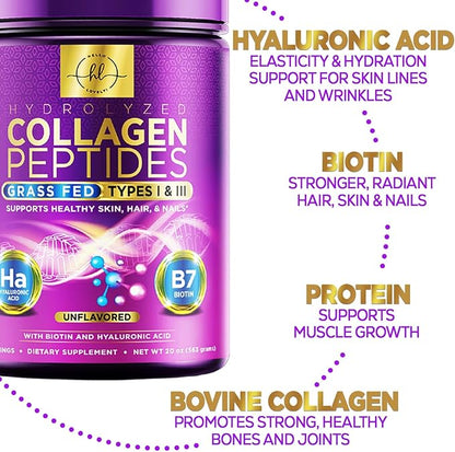 Hello Lovely! Collagen Peptides Powder 28 Servings