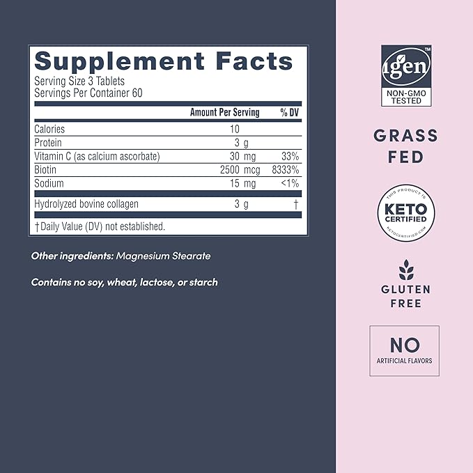 NeoCell Super Collagen With Vitamin C 180 Count, 1 Bottle