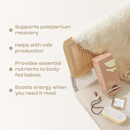 The Postpartum with Lactation Boost (Omega-3), Iron, B12-30-Day Supply
