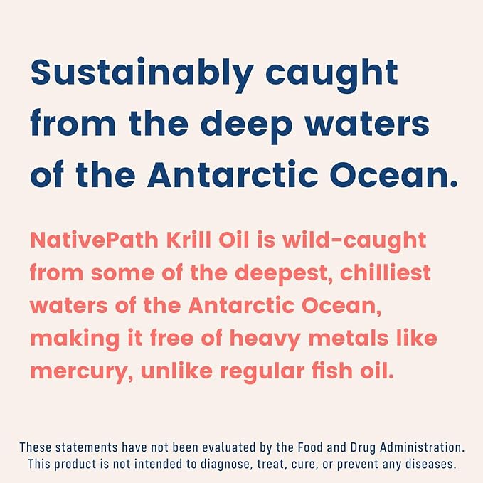 NativePath: Antarctic Krill Oil Omega-3 Fatty 90-Day Supply