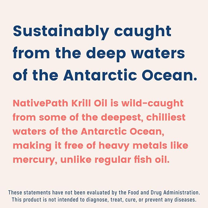 NativePath: Antarctic Krill Oil Omega-3 Fatty 90-Day Supply