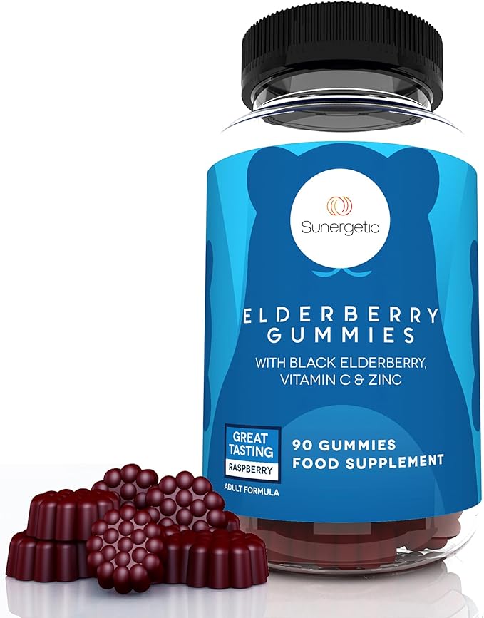 Premium Black Elderberry Gummies – Black 90 Gummies
