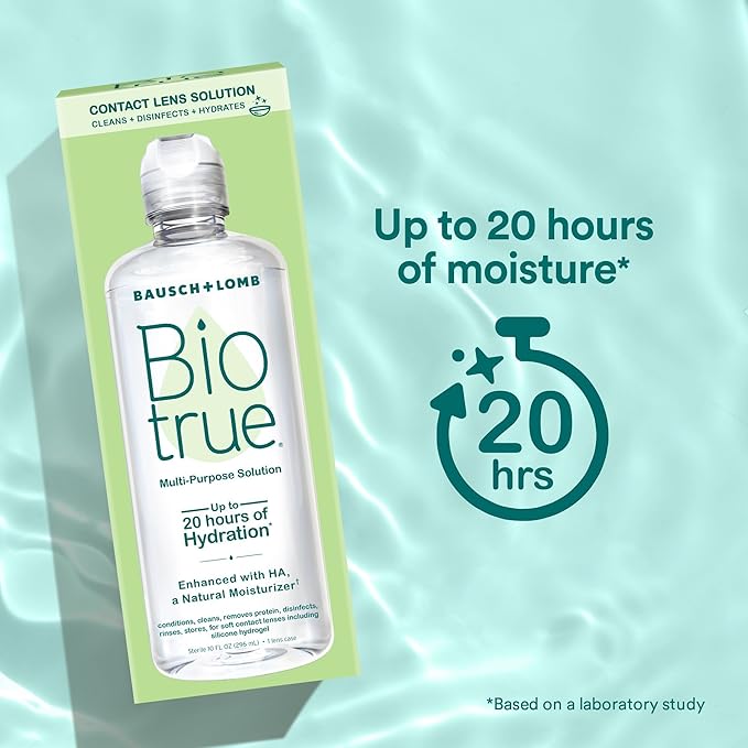 Biotrue Contact Lens Solution, Multi-Purpose Solution 10 FL 2)