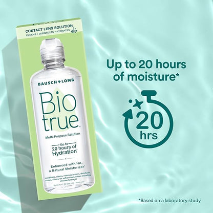 Biotrue Contact Lens Solution, Multi-Purpose Solution 10 FL 2)
