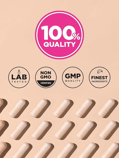 Raw Flora Probiotics for Women | 50 Billion CFU | 60 Capsules | with Cranberry & Prebiotic | Vegetarian & Gluten Free Vitamins | by Nature's Truth