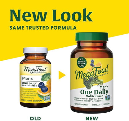 MegaFood Men's One Daily Multivitamin 60 Tabs
