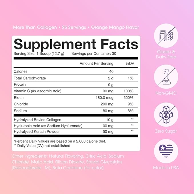 Obvi More Than Collagen Powder 30 Servings