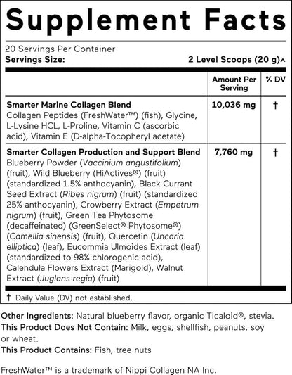 Smarter Skin Collagen (20 Servings)