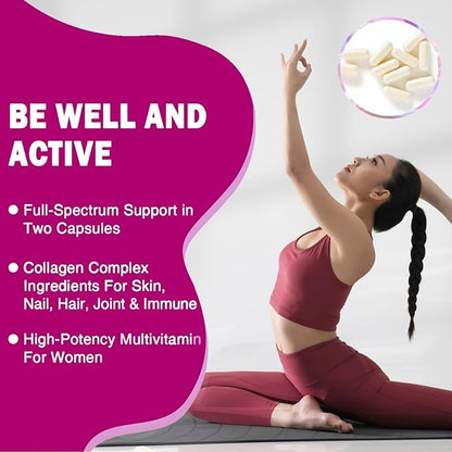 Premium Collagen, Hydrolyzed Collagen Peptides Capsules