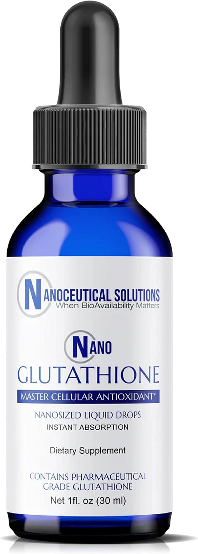 Nano Glutathione Drops by Nanoceutical Solutions 8 Times 30 Servings
