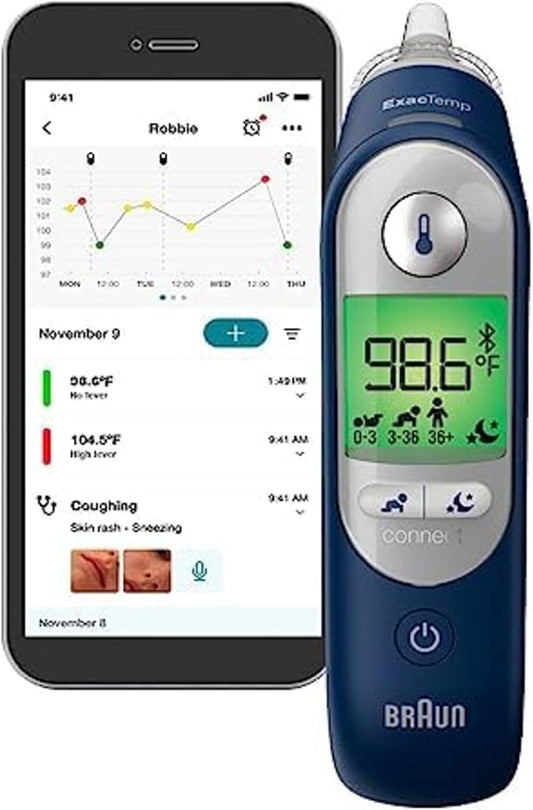 Braun ThermoScan 7+ Connect Digital Ear Thermometer 1 Brand