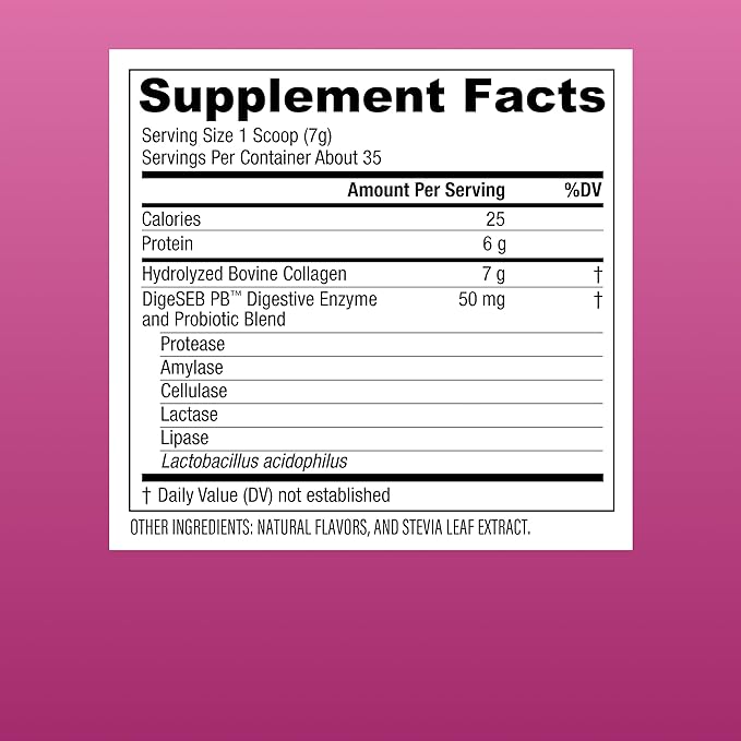 Physician's CHOICE Collagen Peptides Powder (Hydrolyzed Protein