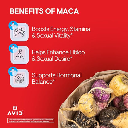 Playboy - Maca Root Gummies for Women and Men (60 Count - Peach Flavored) - Boost Sexual Vitality, Libido, Fertility - Maca Gummies Supplement - 100% Natural, Vegan Non GMO - 4:1 Extract Maca Peruana
