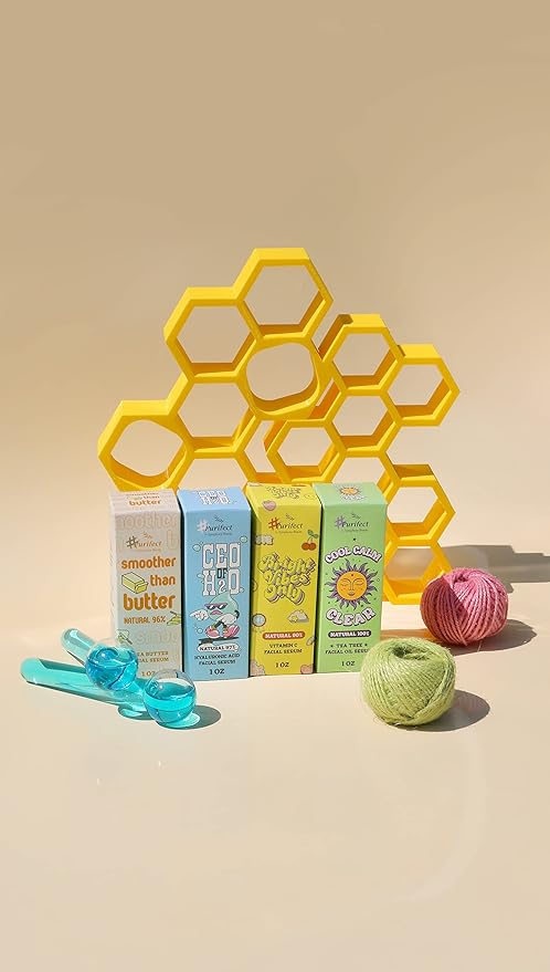 Purifect Smoother Than Butter Shea Butter Facial Serum with Vitamin E Oil, Shea Butter Moisturises Dry Skin, Protects the Skin Barrier, Soothes Irritation and Softens Young Skin 30ml