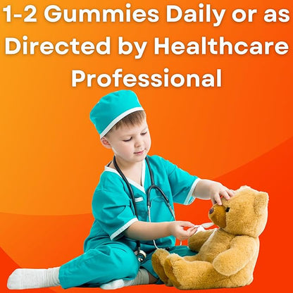Halal Kids Multivitamin Gummies B6, B12, B12, Biotin, 90 Count