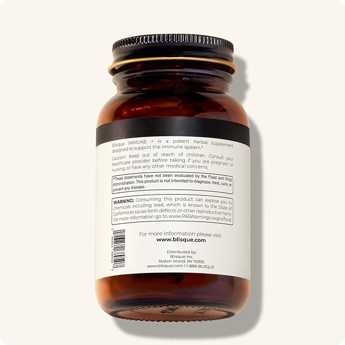 Blisque – Natural Immune Support Supplement 90 Capsules